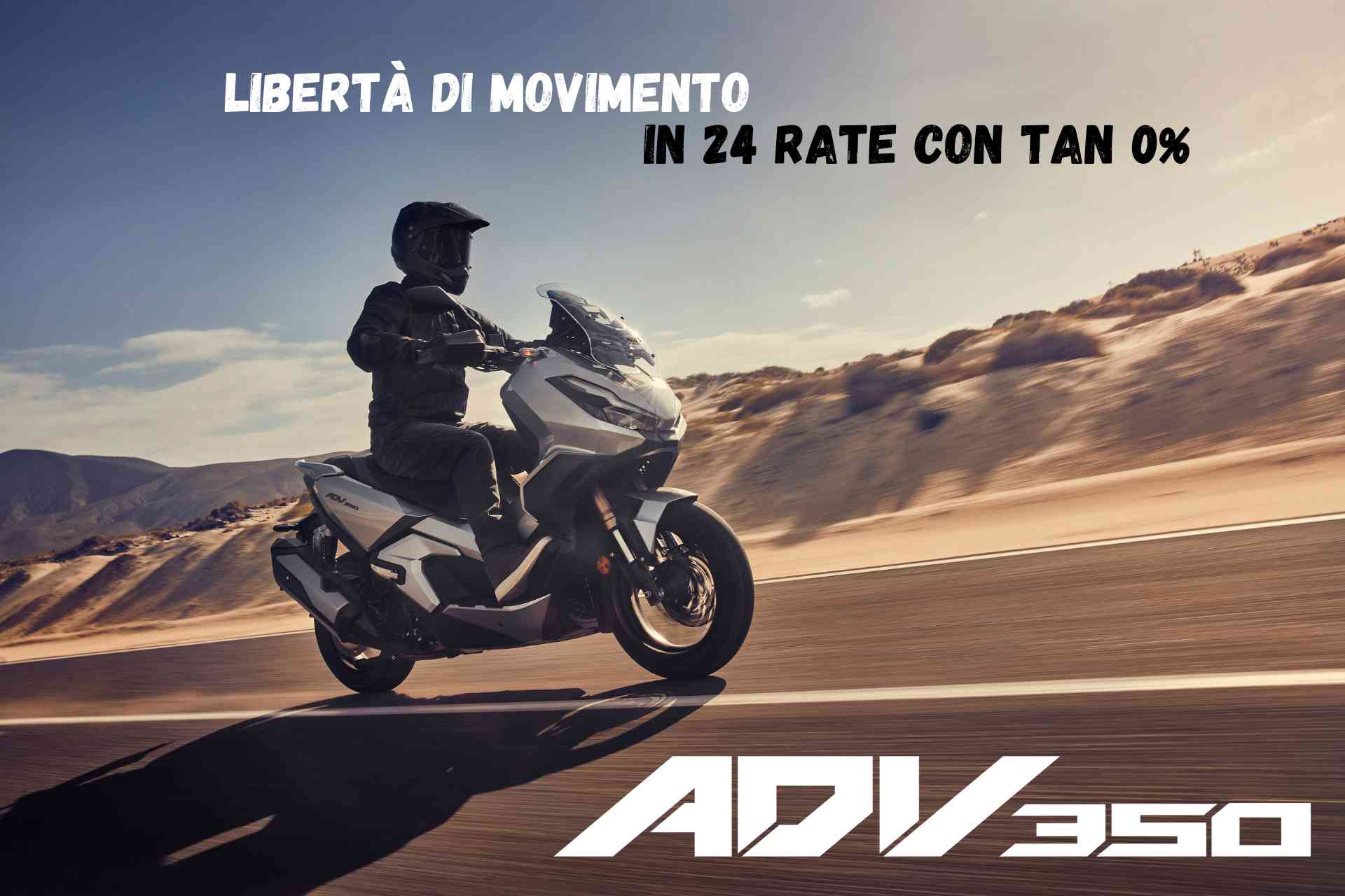 Nuova promozione Honda ADV 350 fino al 31 ottobre