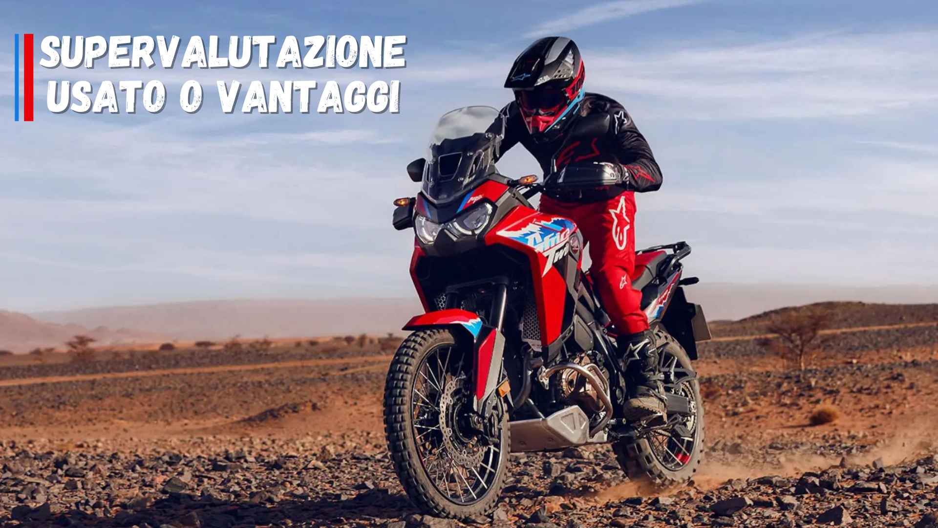 Scopri la nuova promozione valida su Honda Africa Twin 2024 in pronta consegna